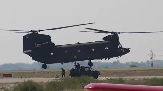 Festa al Cel Aeroport Alguaire 2017  Boeing Chinook FAMET,