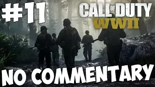 Прохождение Call of Duty: WWII - Часть 11: Рейн (Без комментариев) 1080p