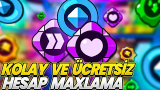 HESABINIZI ÜCRETSİZ MAXLAMAK (11. SEVİYE) İÇİN 5 TAKTİK - Brawl Stars