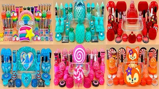 6 in 1 Video BEST of COLLECTION SLIME. 🌈💚🧡💗 💯% Satisfying Slime Video 1080p.