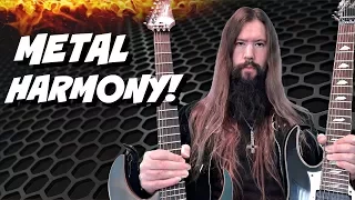 Music Theory Harmony Demonstration | Metal Guitar Fire!