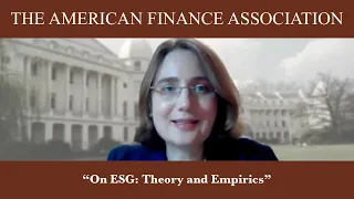 On ESG: Theory and Empirics