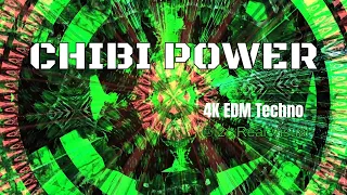 Chibi Power Hex Versa | EDM Techno | Intense 4K Ultra HD Visuals