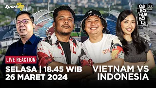 LIVE REACTION VIETNAM VS INDONESIA!