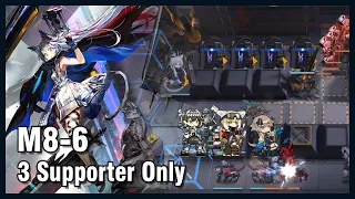 [Arknights]M8-6. 3 Supporter Only / Hidden Mission (Magallan, Suzuran and Mayer)