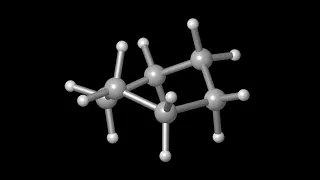 Cyclohexane dynamics - transition between twist-boat conformers