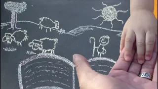 Jesus Loves Me ♥ Lullaby with Adorable Chalk Animation (Instrumental vs)