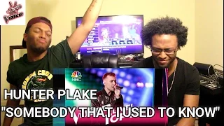 The Voice 2017 Hunter Plake - Top 12: "Somebody That I Used to Know" (REACTION)