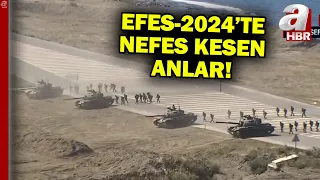 Efes-2024’te nefes kesen anlar! Sahile çıkarmada muhteşem görüntüler | A Haber