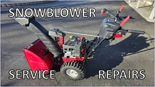 Snow Blower Auger and Worm Gear Rebuild - Craftsman, MTD, Cub Cadet