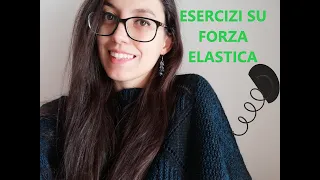 4 ESERCIZI sulla FORZA ELASTICA