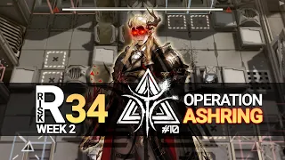 [Arknights/CN] CC#10 Ashring | Risk 34 clear ft. 11 OPs (Week 2)