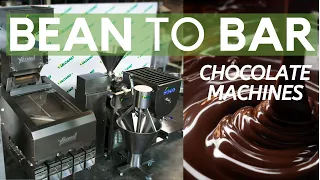 Bean to Bar Processing Line - Make your own chocolate! | Vulcanotec #chocolate #howtomakechocolate