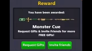 8 Ball Pool Monster Cue & Avatar Link In Description!