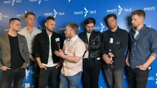 Traffic - Üks kord veel (Eesti Laul 2020 - Estonia Eurovision) / interview