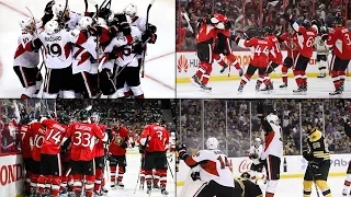 All Ottawa Senators Overtime goals from the NHL 2017 Playoffs in order