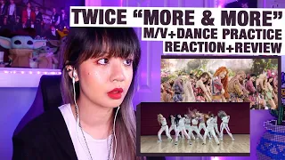 OG KPOP STAN/RETIRED DANCER reacts+reviews Twice "More & More" M/V + Dance Practice!