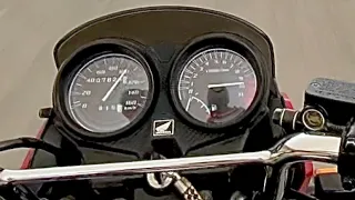 Honda Cb125f full throttle on double persons /Top speed | #hondacb125f