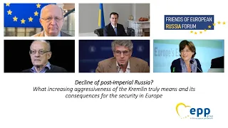 "Decline of post-imperial Russia?" - Friends of European Russia discussion, 24 January 2022
