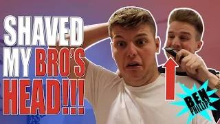 My bro will never forgive me for this! PRANK!