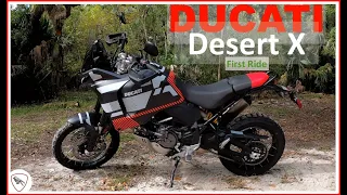 2023 DUCATI DESERT X FIRST RIDE AND REVIEW