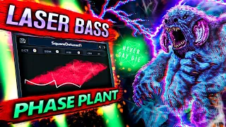 HEAVY DUBSTEP LASER BASS in PHASE PLANT | SPACE LACES & EXCISION 1 On 1 SYNTH 2022 ABLETON TUTORIAL