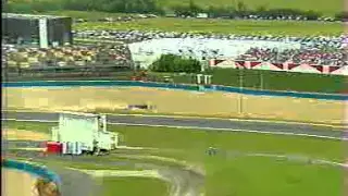 1998 Magny Cours 1 Diniz crashes  Qualifying