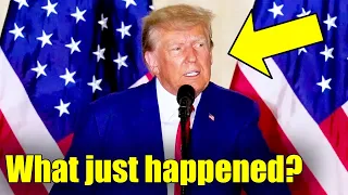 Trump Suddenly GOES SILENT Live On Stage, Crowd Confused!