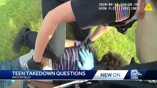 Officers defend teen takedowm