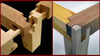 Amazing Woodworking techniques & Wood joint tips | Genius Woodworking Connections / 2