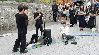 [STREET ARTIST] ONE OF. INTERACTIVE HONGDAE BUSKING. 230914.