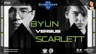 СЛАДКАЯ ПАРОЧКА StarCraft II и Shopify: Выдающаяся дуэль ByuN vs Scarlett на TeamLiquid StarLeague 8