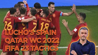 Luis Enrique's 4-3-3 | Spain's Qatar 2022 WC Formation, Tactics & Gameplay | FIFA 23