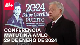 Conferencia mañanera AMLO hoy / 29 de enero de 2024