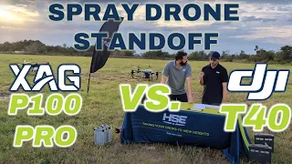 DJI T40 vs. XAG P100 Pro 2024 Hardware & Flying Update! Which Spray Drone Is Best? We Compare!