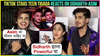 Teen Tigada Samiksha, Bhavin, Vishal REACT On Sidharth Shukla's WIN | Tu Bhi Royega Song Launch