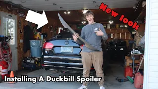 Installing a Duckbill Spoiler On VW Jetta