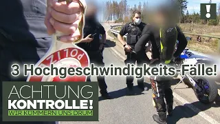 🚨 Motorradrennen, Verfolgungsjagd & Fahrverbot! 🚨 3 Highspeed-Fälle | Kabel Eins | Achtung Kontrolle