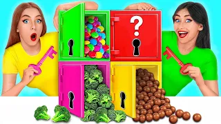 Solve the Mystery Challenge of 1000 Keys | Funny Challenges by Multi DO Food Challenge