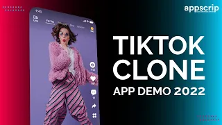 Best Tiktok Clone | Tiktok Clone App Development | App Demo 2022 | Dub.ly