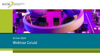 Webinar Geluid - 14 mei 2024