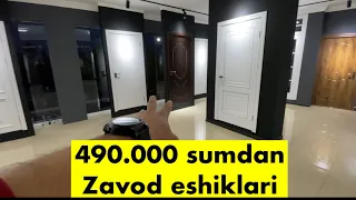 Eshiklar. Arzondan boshlab qimmatigacha. Narxlar 490.000 sumdan boshlanadi