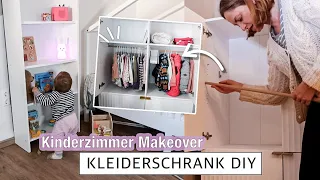 BESTES Baby-Kleiderschrank DIY | Kinderzimmer einrichten: praktisch & schön | VLOG