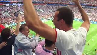 Эпицентр эмоций: как в Москве праздновали победу сборной России