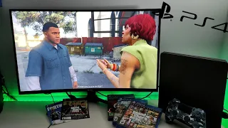 Playstation 4 Slim 2022 - Grand Theft Auto V (GTA 5) 4k 60fps v2