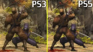 Ninja Gaiden Sigma Master Collection PS5 vs PS3 Original Graphics Comparison