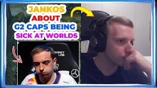 Jankos About G2 CAPS Being SICK at Worlds?! 👀