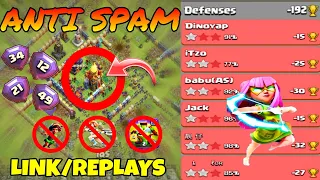 iTzU Fail On This Base🤯 | Th16 Anti ROOT RIDER Base With Link/Proof | Anti 2Star Legend League Base|