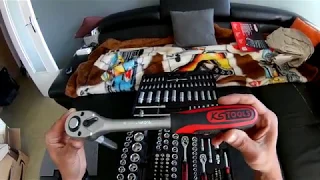 UNBOXING coffret douille ks tools 179 pièces