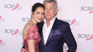 Katharine McPhee David Foster welcome first child together